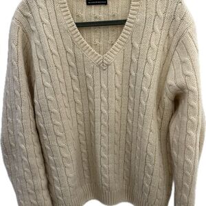 Brandy Melville Ivory WOOL Sweater XL